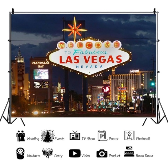 Las Vegas Welcome Sign Wall Art (018) - Picture 2 of 4